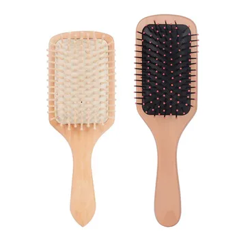 

1pc Hairbrush Wet Massage Comb Bristle Salon Hairdressing Styling Tools Detangle Curly Portable Makeup Handle Anti Static Shower