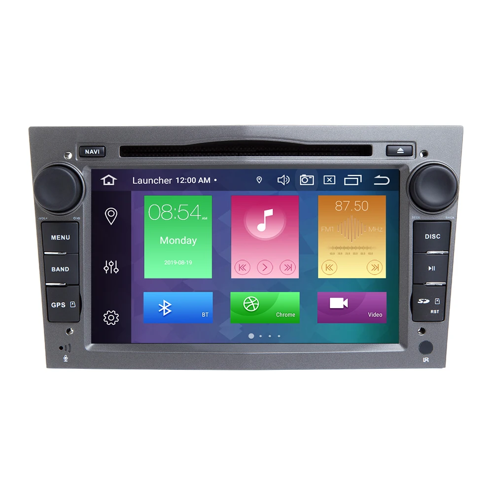 Ips DSP 4 ГБ 2 Din Android 9 Автомагнитола для Opel Vectra C Vauxhall Astra HG J Zafira B Corsa D vivaro Meriva AntaraVeda мультимедиа