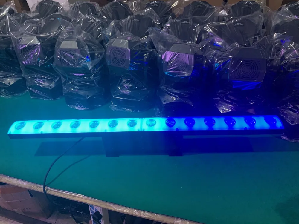 Светодиодный фонарь, светодиодный луч, 2в1, 12x5 Вт, теплый свет, 72 шт., RGB, 3в1, SMD5050, светодиодный, dmx, fase, licht, dj, disco verlichting