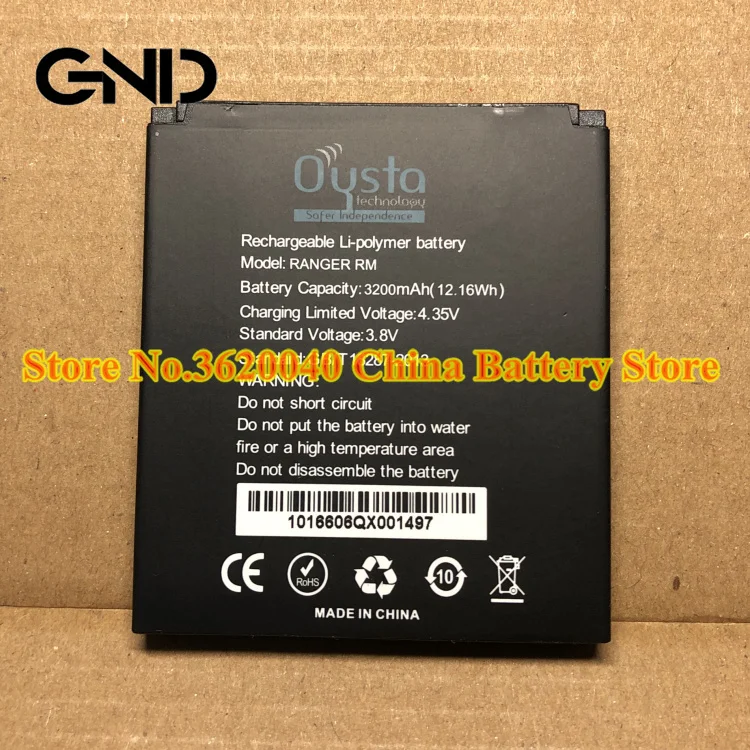 GND 3 8 V 3200mAh 12.16Wh RANGER RM Сменный аккумулятор для Oysta внешний совершенно новый литий