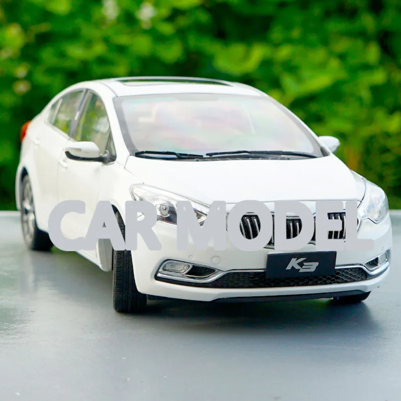 Масштаб 1:18 игрушечные автомобили из сплава QIYA K3 KIA Корея модель автомобиля