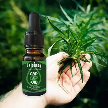 

10Ml Full Spectrum 5%10%20% Content Cbd Oil Over 99% Purity Hemp Essence Oil Drop for Pain Anti-Anxiety Improves Sleeping