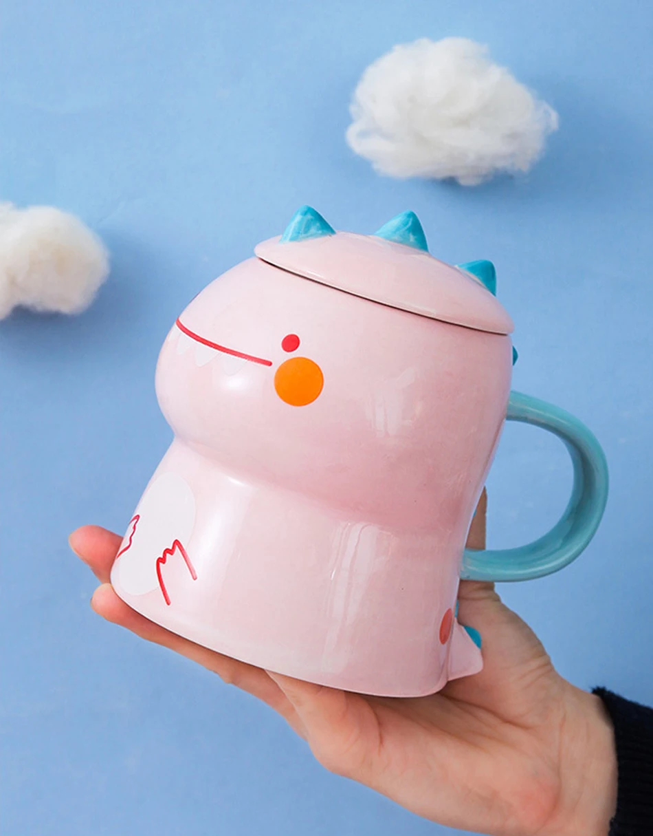 Kawaii Cute Dinosaur Ceramic Cup - Limited Edition