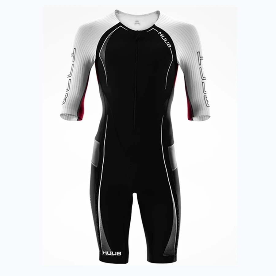 2020 HUUB Триатлон велосипедная одежда облегающий костюм с коротким рукавом