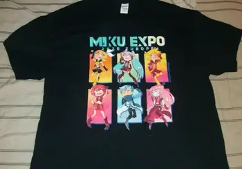 

Hatsune Miku Expo 2020 Europe Vocaloid Concert Chibi Group Tee T-Shirt