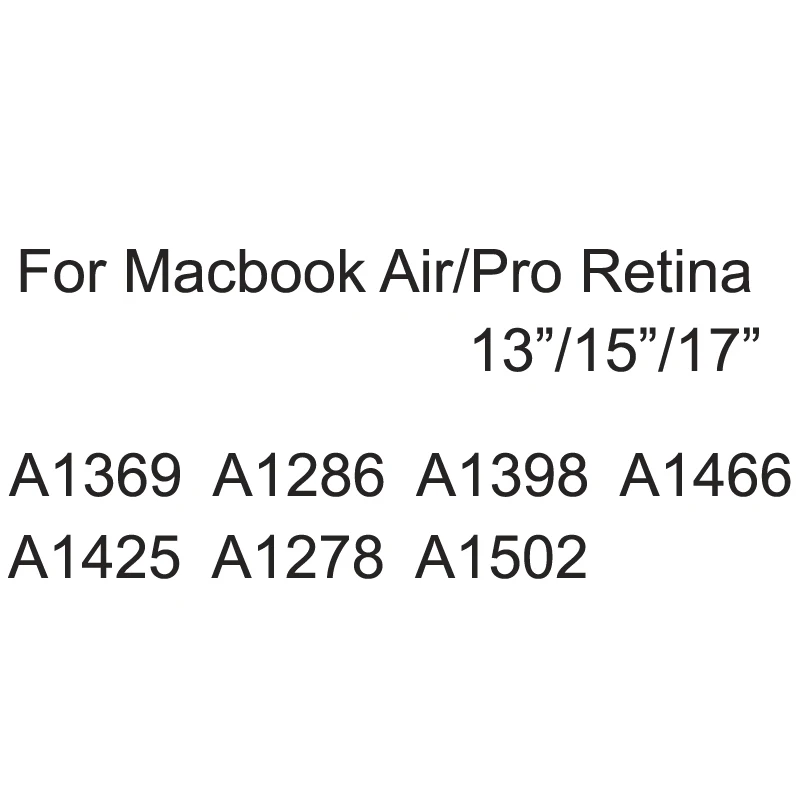 Силиконовый защитный чехол для клавиатуры Apple Pro 13 15 17 Air 11," Pro Air 13, мягкая южнокорейская наклейка на клавиатуру с буквами - Цвет: A1278