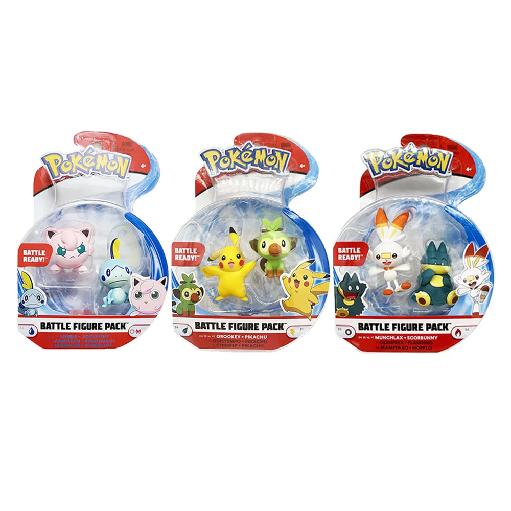 Фигурки героев покемона Takara Tomy фигурки Пикачу канавок джигглиффи игрушки модель