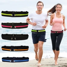 Маленькая портативная водонепроницаемая Спортивная поясная сумка для бега на открытом воздухе для телефона, сумка для бега, тренировочная сумка для гонок, пеших прогулок, велосипедных ремней, сумка для бега