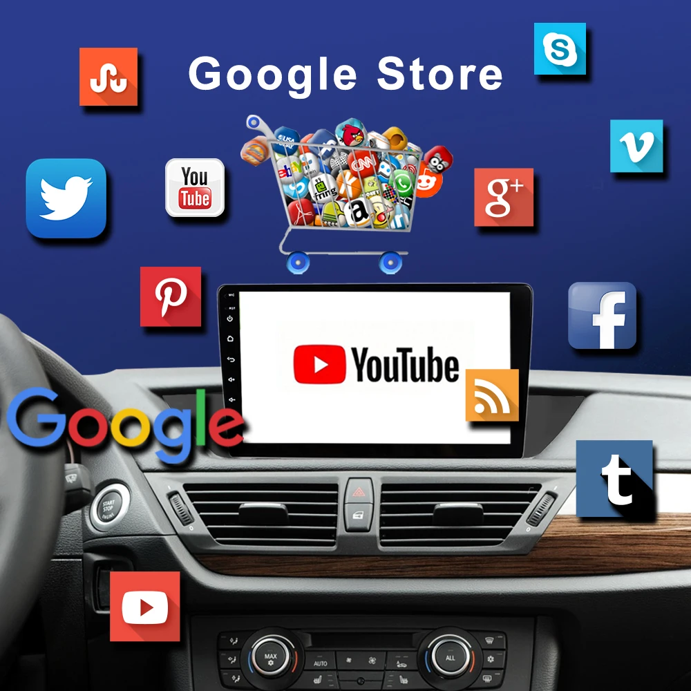 XIMA-Radio Multimedia GPS para coche, Radio con reproductor de vídeo, 2 GB + 32 GB, Android 9, 2 din, dvd, para BMW X1 E84 2009 - 2012 - AliExpress Automóviles y motocicletas