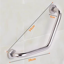 Поручень для ванной, поручень для душа, рукоятка для безопасности, поручень для пожилых людей, ручка для помощи, хромированная нержавеющая сталь