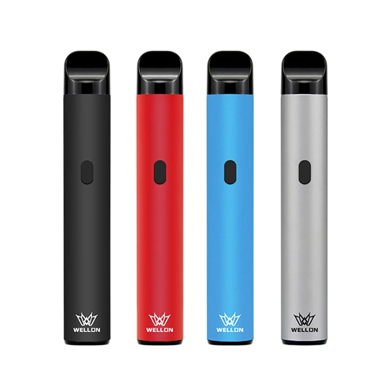 WELLON STAN 650MAh 1 мл Pod вейп-комплект электронной сигареты регулируемый три уровня мощности Pod системный комплект