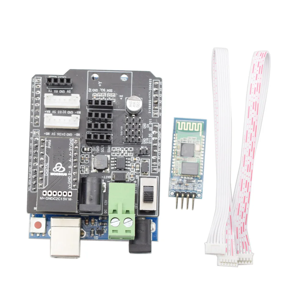 HC 06 Bluetooth APP контроллер со скетчем UNO R3 для Arduino TB6612 мотор драйвер платы 2 колесные