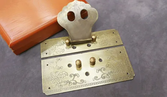 

Hardware accessories Antique Lock and Button Box Hardware, Pure Copper Fittings