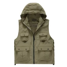 Жилет для фотосъемки, осенний, быстросохнущий, водонепроницаемый, для улицы, настраиваемый, рекламирует, для мужчин, для рыбалки, мульти-карманы, жилет, Мужская реклама, для мужчин, t V