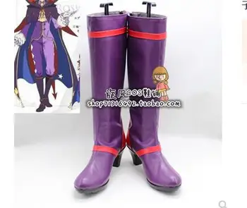 

Re Life in a different world from Zero Roswaal Cosplay Shoes Boots Custom Made