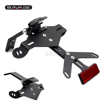 

Adjustable License Plate Frame Holder Reflector For MV AGUSTA F3 675/800 2012-2018 Motorcycle Tail Tidy Fender LED Eliminator