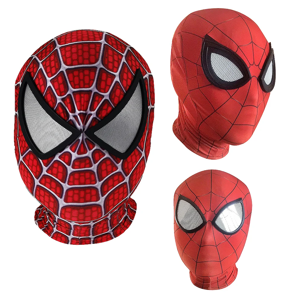 3D Raimi /Far From Home/Into the Verse/Masks superhero Cosplay Costumes Mask Superhero Halloween | Тематическая одежда и