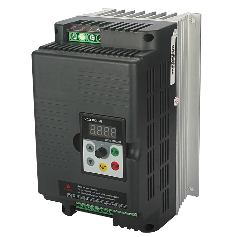 QD350 1P 220V вход 3P 380V Выход VFD инвертор 0 75 кВт 1HP преобразователь частоты привод