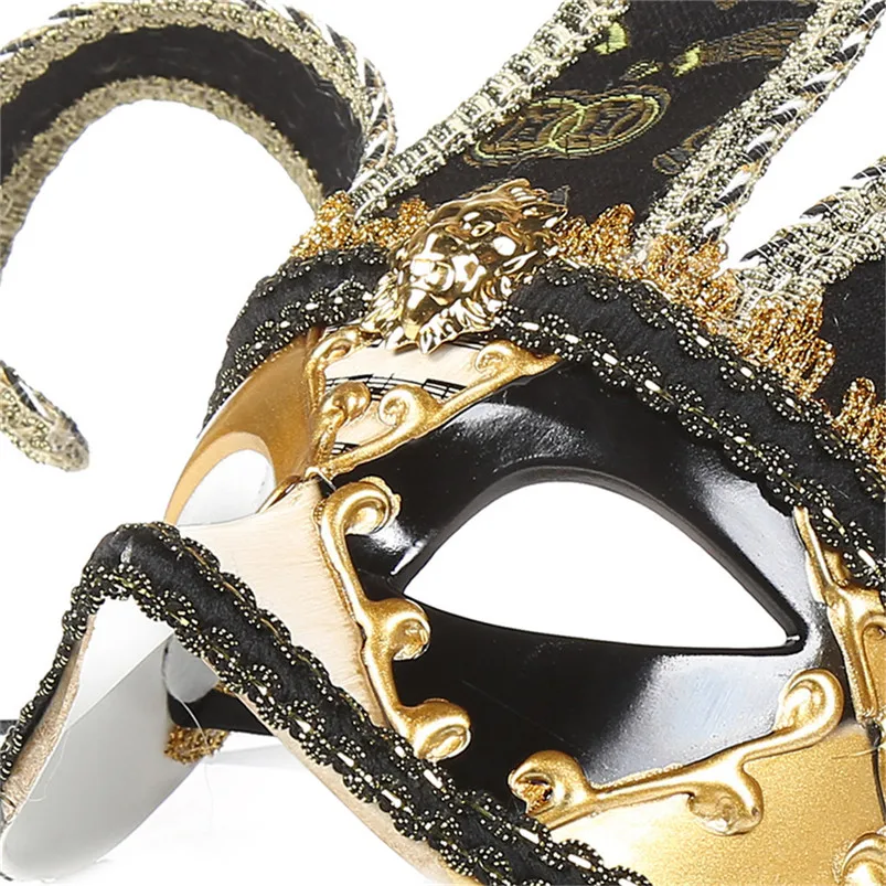 Мода Хэллоуин унисекс маскарадные полумаски костюм на Хэллоуин вечерние карнавальные маски для глаз 40AG06