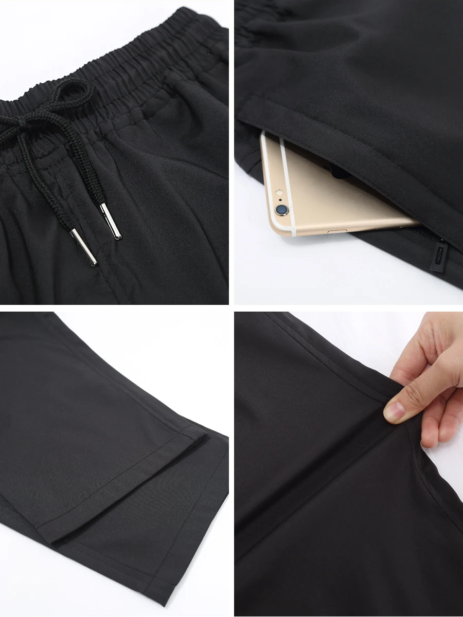 Pants Straight Wide Loose Women Plus Size Calca Masculina Cargo Pants Black Pantaloni Uomo Bestselling New GG50ck035