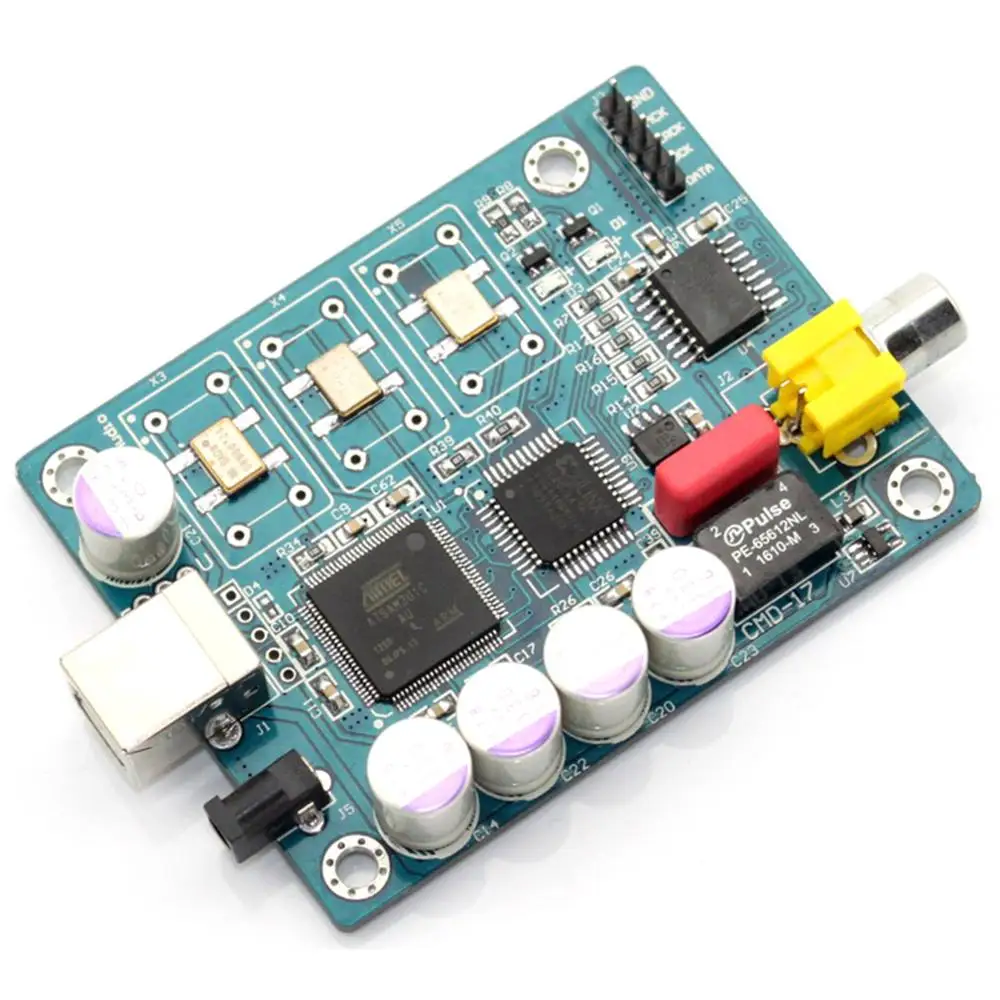 IIS Digital Interface + WM8805 ATSAM3U1C XC2C64A Coaxial Output YJ00313