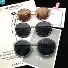 2922 Новые солнцезащитные очки, анти-Ультрафиолетовые Солнцезащитные очки, модные уличные, круглое лицо поляризация