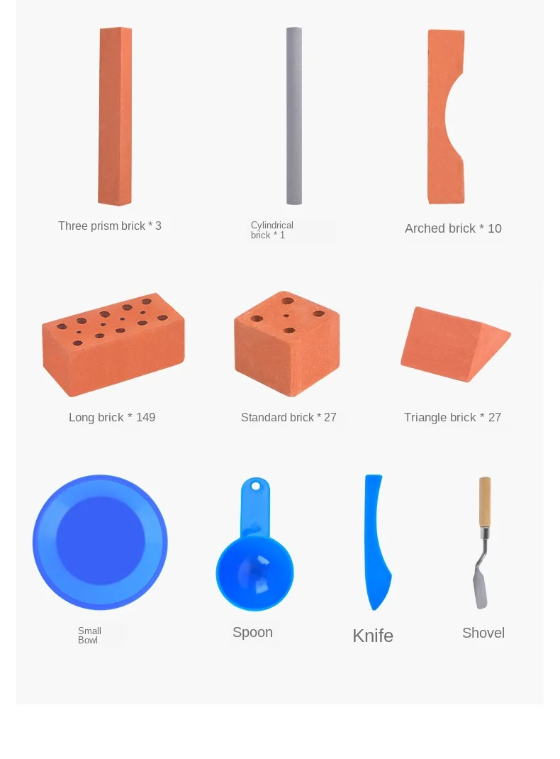 MiDeer, многоразовые, 220 шт, мое первое здание, 3D стерео, сделай сам, мини-моделирование, строительный дом, ручная работа, модель игрушки, 6Y