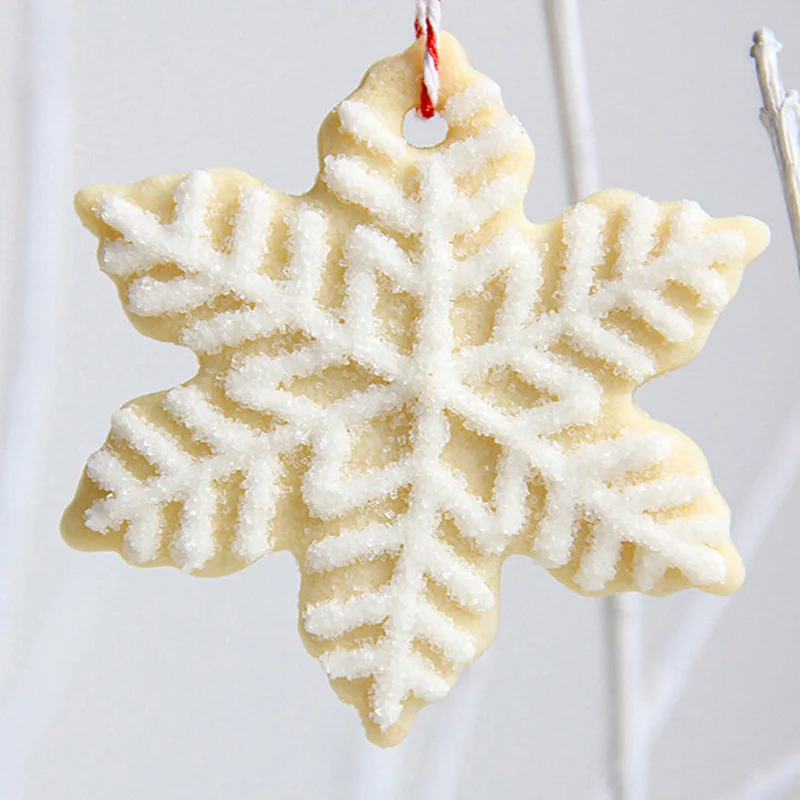 

5PC Sugarcraft Fondant Cake Tools Stainless Steel Biscuit Mould Decor Christmas Decor Tree Snowflake Molds Metal Cookie Cutter