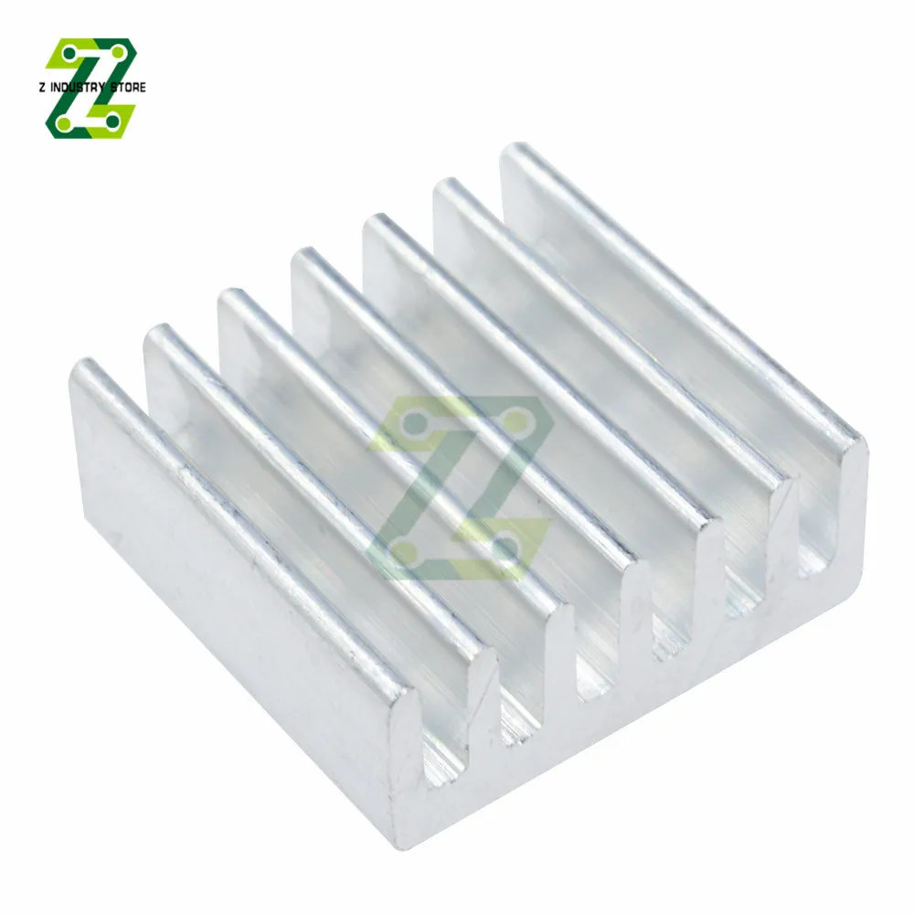 Aluminum Heat Sink 10PCS Heatsink Cooler Aluminum Heat Sink Radiator Electronic Chip Heat Dissipation Cooling aluminum heat sink