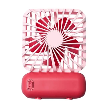 

Handheld Fan Portable Mini Hand Held Fan Small Personal Fans USB Desk Fan Rechargeable Strong Airflow Travel Fan 11*6.5*3cm EM88
