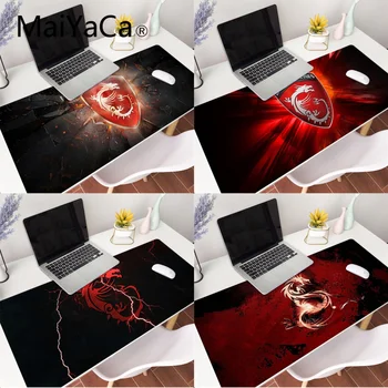 

MaiYaCa MSI Dragon Logo Cool Game Mouse Mat Gaming Mouse Pad Large Deak Mat for overwatch/cs go/world of warcraft