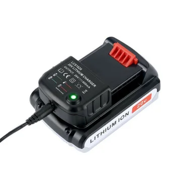 

LCS1620 Lithium Battery Charger for BLACK & DECKER Rechargable Battery Charger 20V for LBXR20 LB20 LBX20 LBX4020 LB2X4020 Part