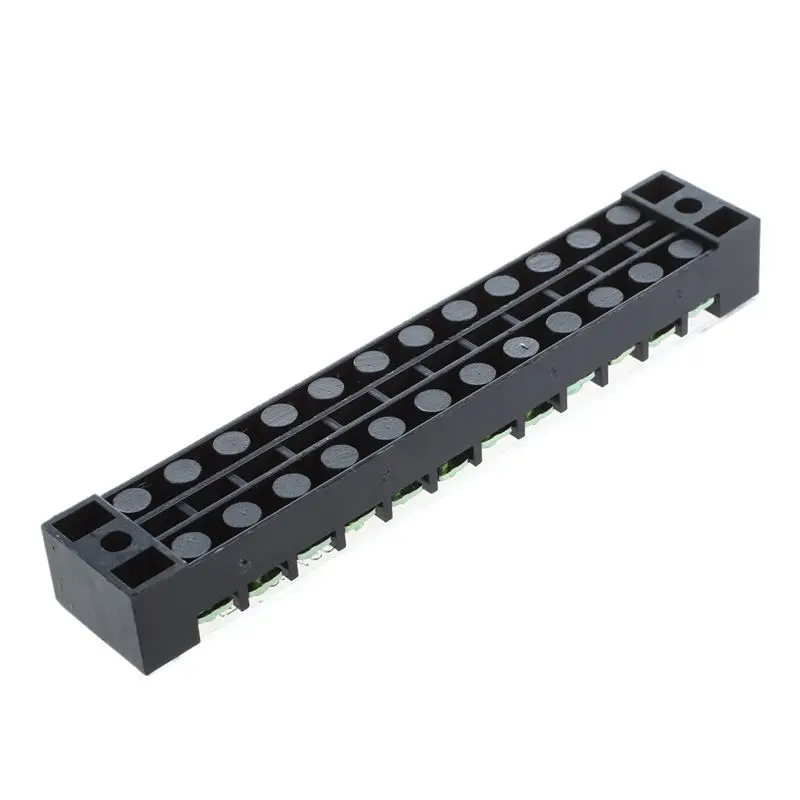 600V 15A 12 позиций Крытая Винтовые клеммы Барьер полосы