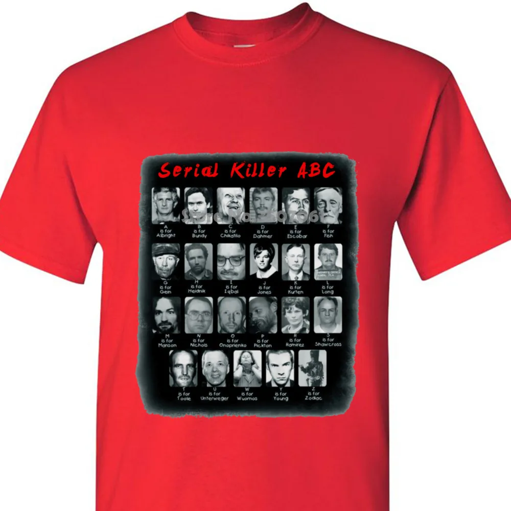 Серийный убийца Boardrippaz Abc Dahmer Manson Bundy Serienm? Rder хотел США для леди модные летние зимние толстовки и толстовки