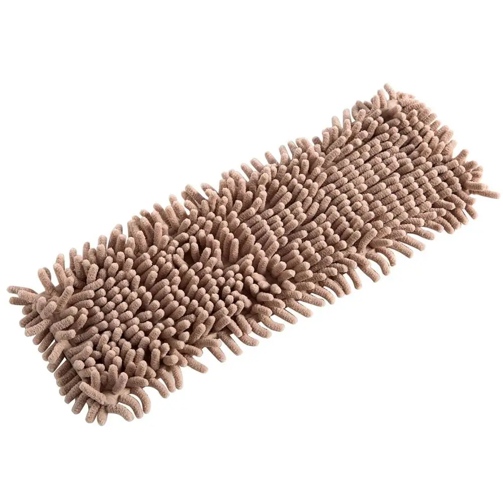 beige replace cloth Длинная ручка шенилловая плоская Швабра домашний вращающийся очиститель тряпка для уборки ленивых швабры Влажная и сухая щетка для пола чистящие инструменты - Цвет: beige replace cloth