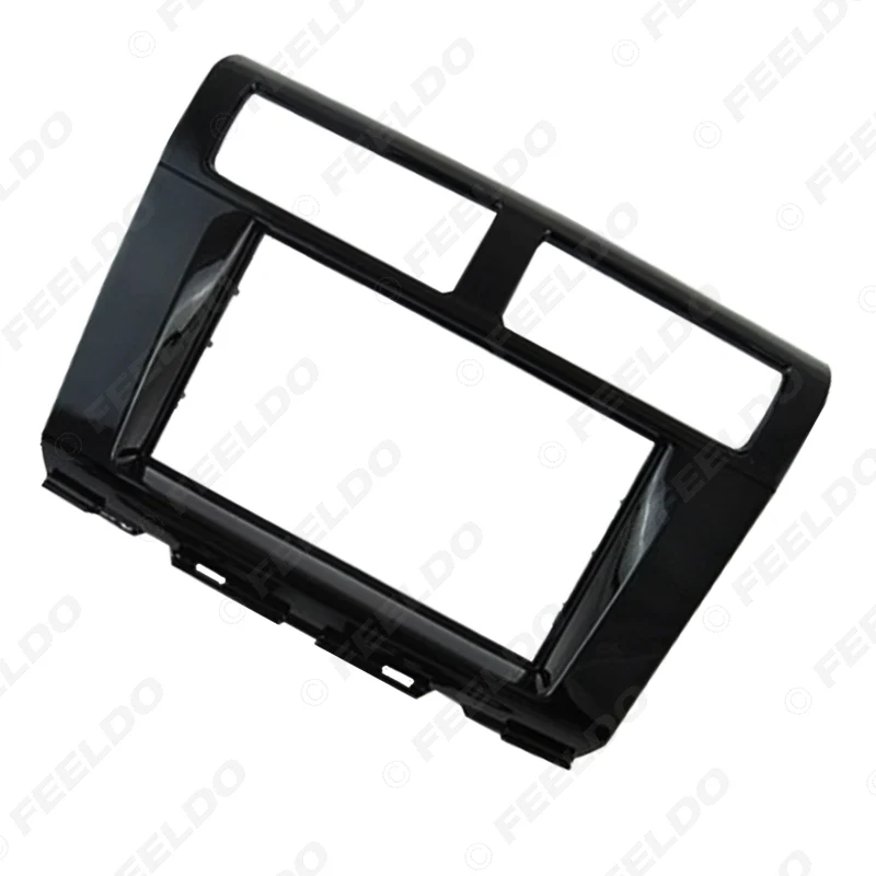 FEELDO автомобиль 2DIN CD/DVD/Радио Стерео рамка фасции для Proton Myvi NAVI 2012 панель приборной панели отделка фасции наборы# AM5238