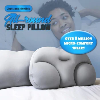 

All-round Sleep Pillow Soft Health Care Neck Pillow Home Bedding