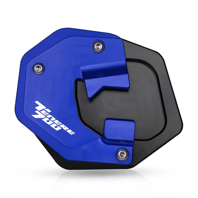 FOR YAMAHA TENERE 700 Tenere700 XTZ 700 T700 2019 2020 2021 Motorcycle Accessories Side Stand Enlarge Plate Kickstand Extension black blue