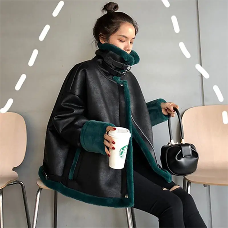 Women New Mink Fur Outcoats Female Hooded Fur