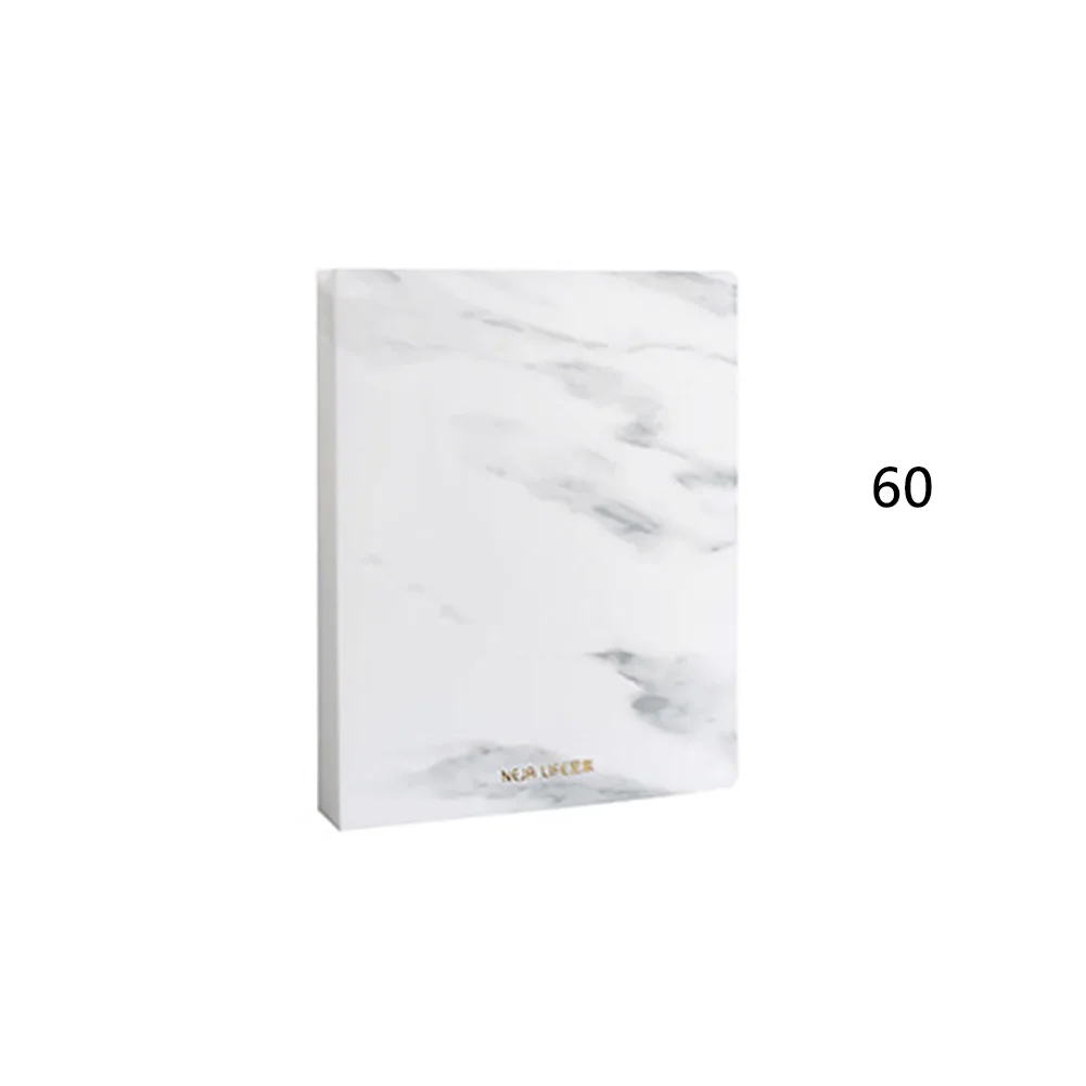 

A4 Stationery Business Paper Bag Children Marble Pattern Portable Storage Student Multipurpose File Folder School Waterproof