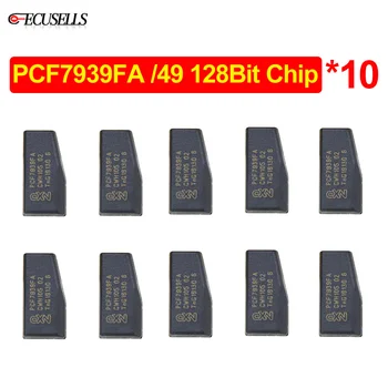 

10Pcs/Lot PCF7939FA / 49 128Bit Chip HT Pro ID49 128 Bit Key Chip Hitag Pro Transponder Chip for Ford Explorer Edge for Lincoln