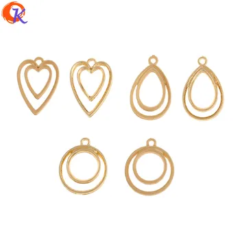 

Cordial Design 100Pcs Jewelry Accessories/Charms/Earrings Connectors/Geometry Shape/Hand Made/Earring Findings/DIY Making