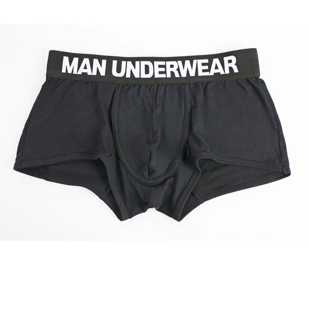 Men's Soft Underpants Letter printing Comfortable Elastic Knickers Shorts Sexy Underwear Classic Quick Dry Boxers Shorts