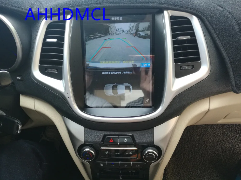 Мультимедийный плеер в стиле Тесла Android автомобильная стереосистема GPS