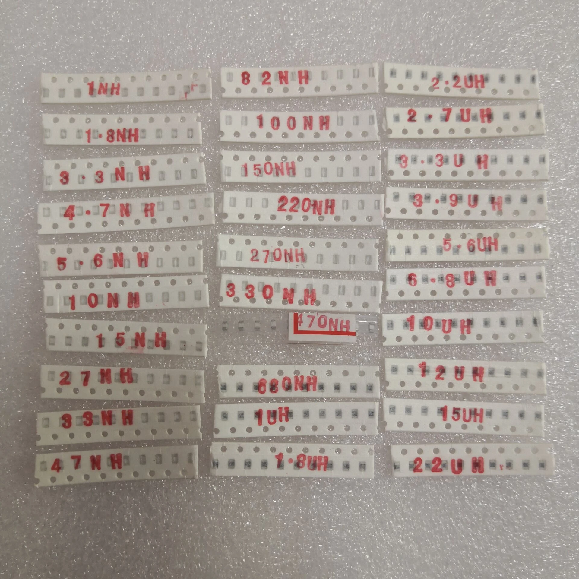 0805 Smd Inductor, 30valuesx10pcs=300pcs/lot,1nh22uh ,electronic