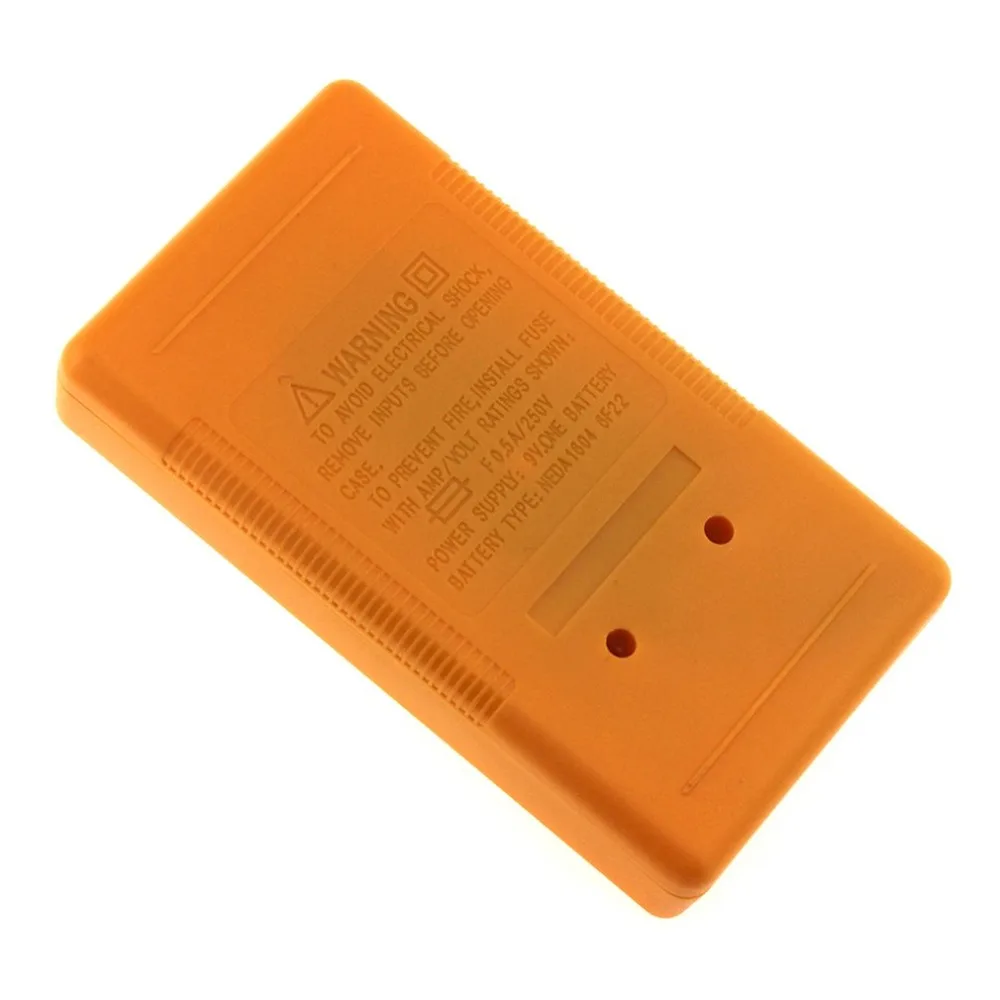 Color: Negro DT-832 Mini Mult/ímetro digital de bolsillo 1999 cuenta AC//DC Volt Amp Ohm Diode hFE Continuity Tester Amper/ímetro Volt/ímetro Ohm/ímetro