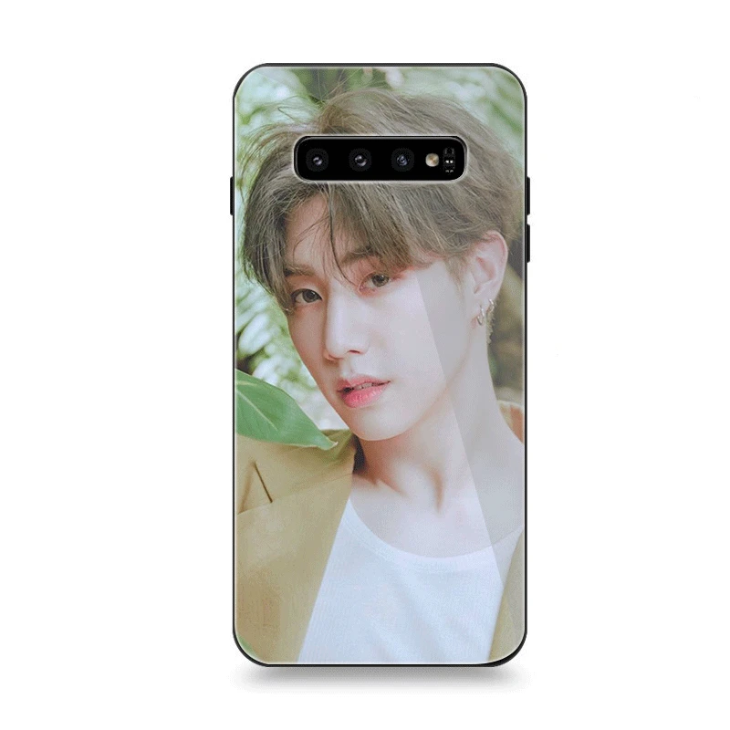 Чехол для телефона Стекло для samsung A70 A50 A30 A40 A20 A60 A10 S7 край S8 S9 S10 Plus Note 8 9 крышка получил 7 KPOP Mark - Цвет: G6