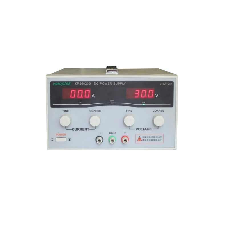 

KPS6020D High precision High Power Adjustable LED Dual Display Switching DC power supply 220V /110V EU 60V/20A kps