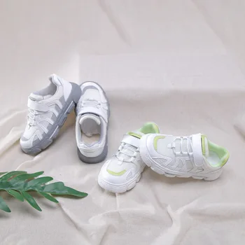 

2020 Kids Sneakers Breathable Children Mesh Shoes Hook Loop Boys Sneakers Baby School Shoes Girls Reflective Sneakers Zapatillas