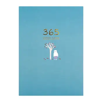 

32K 128 Sheets Year Planner Sweet Notebook No Year Limit Creative Student Schedule Diary Book Color Pages School Supplies #B